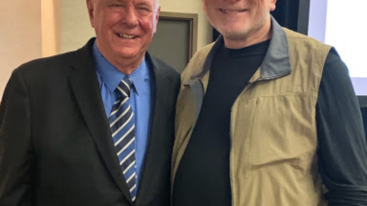 Adrian Pictured with Dr. Carnes