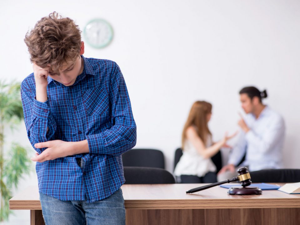 Young man feeling alone